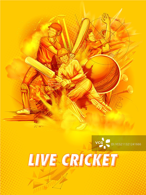 板球锦标赛运动（带防护面罩）图片素材