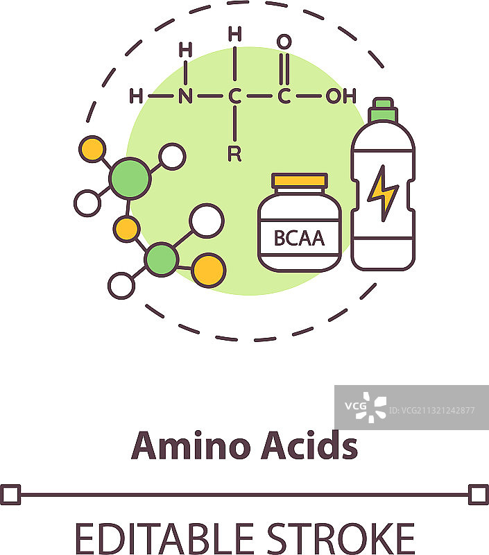 氨基酸概念图标图片素材