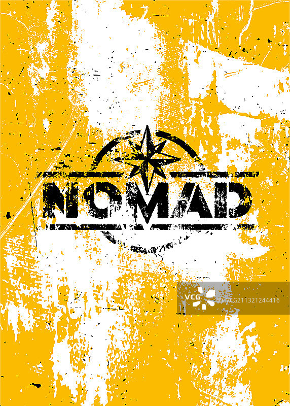 游牧探险标志设计，户外荒野概念图片素材