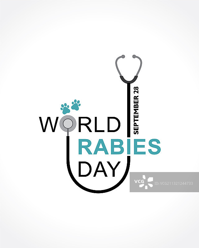 9月世界狂犬病日概念海报图片素材