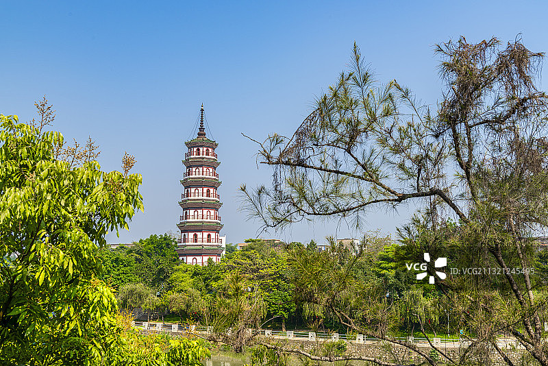 罗定文塔-塔图片素材