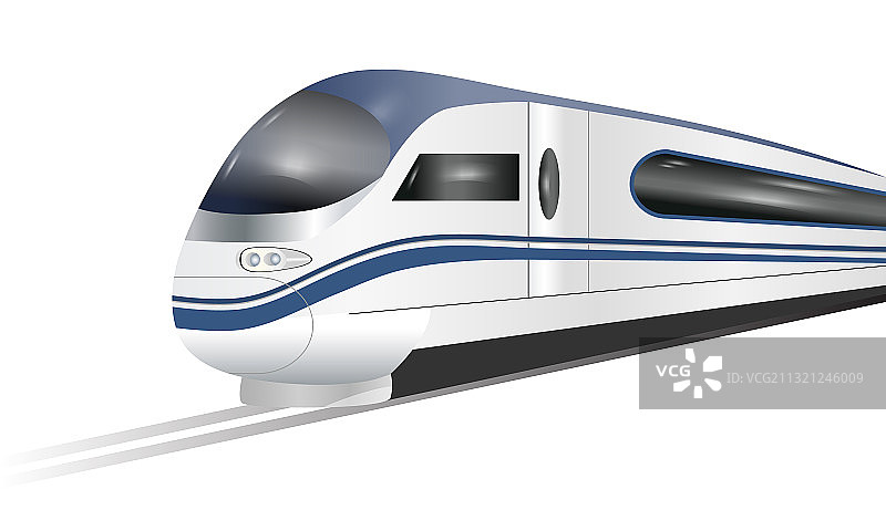 流线型高速列车图片素材