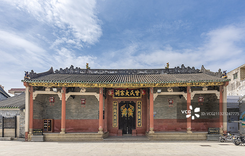 深圳市宝安区新桥曾氏大宗祠图片素材