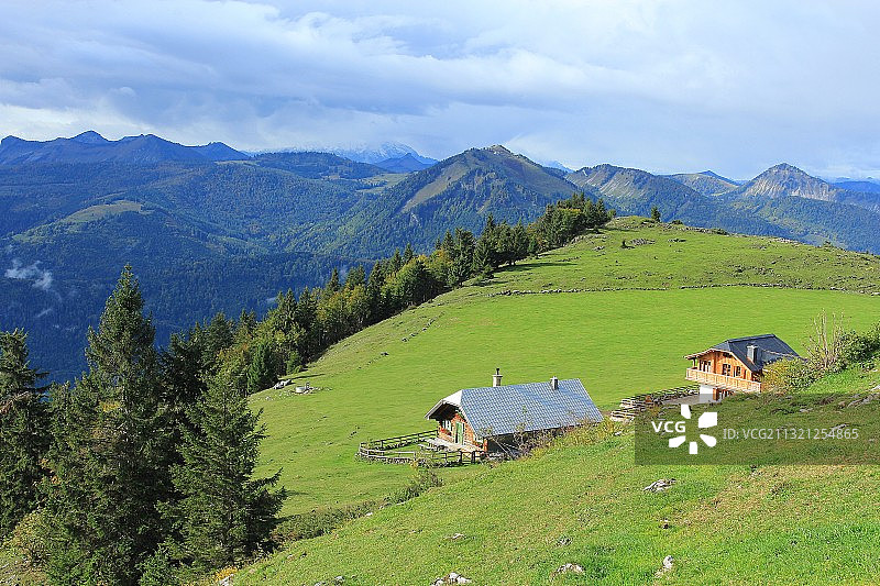 奥地利湖区图片素材