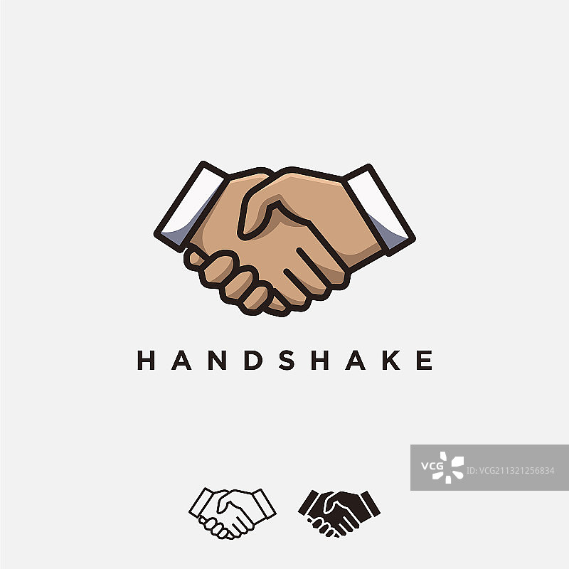 握手logo已确认交易logo协议logo图片素材