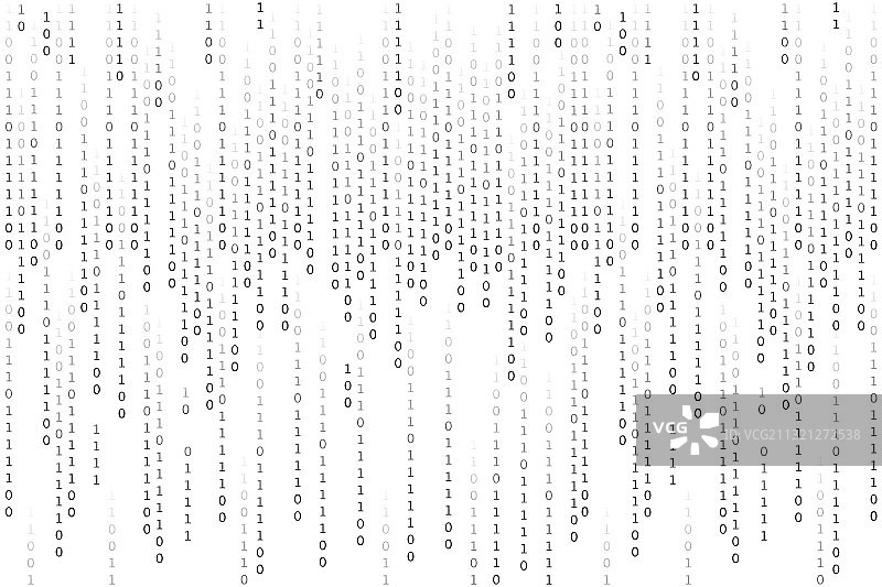 黑色抽象二进制代码图片素材