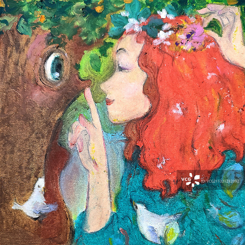 你好，春天图片素材