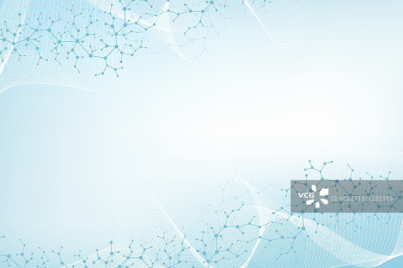 分子结构背景科学模版图片素材