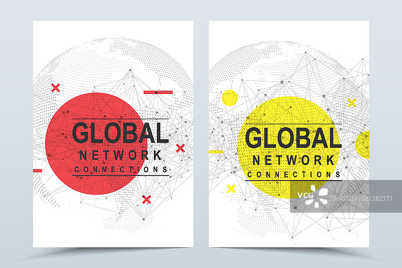 A4封面宣传册商务模板图片素材