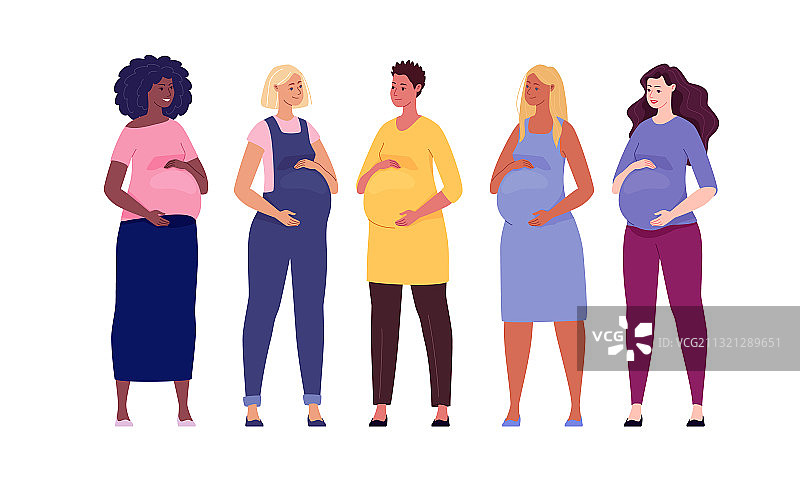 美丽的孕妇图片素材