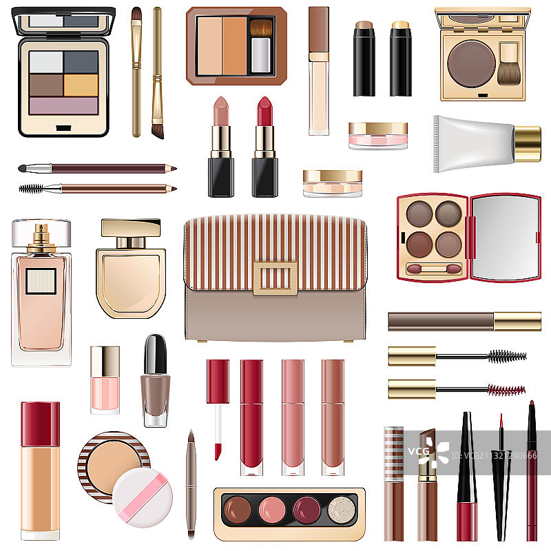 秋季彩妆系列图片素材