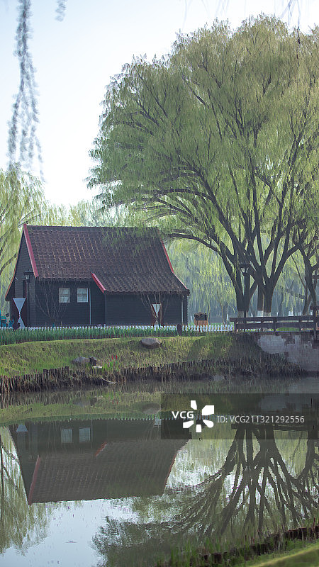 绿博园春晓图片素材