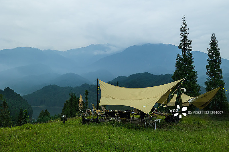 清闲营地图片素材