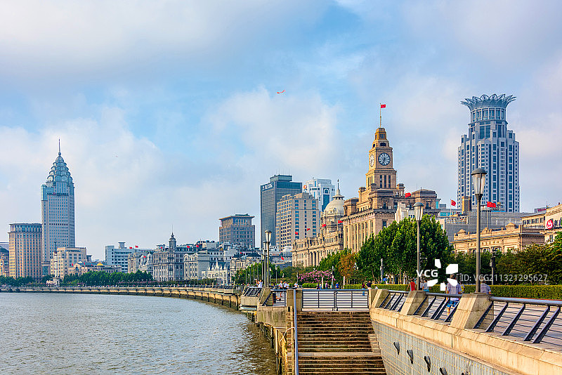 中国上海外滩建筑风光图片素材