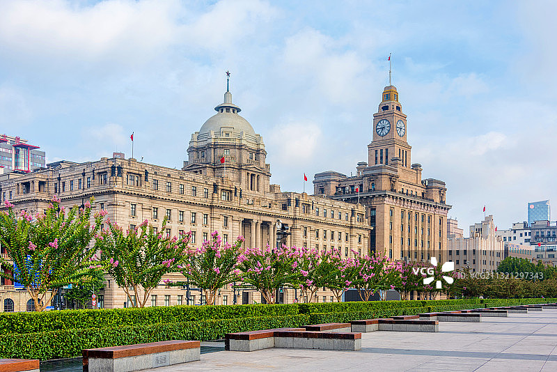 中国上海外滩建筑风光图片素材