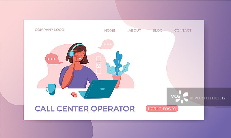 呼叫中心客服服务客户图片素材