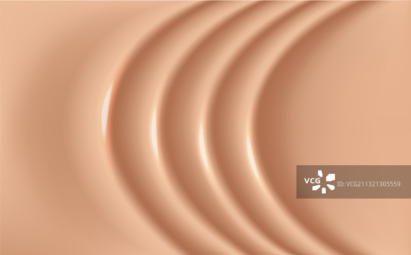 粉底液在表面延展开图片素材