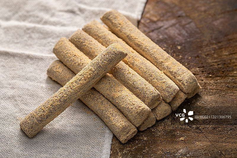 天津传统美食豆根糖图片素材