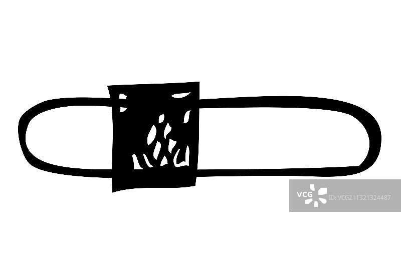 简约手绘滑动条图片素材