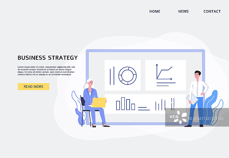 商业策略发展网站图片素材
