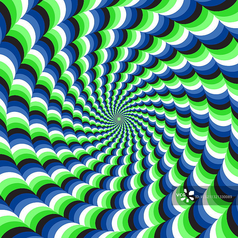 蓝绿色光学运动错觉背景图片素材