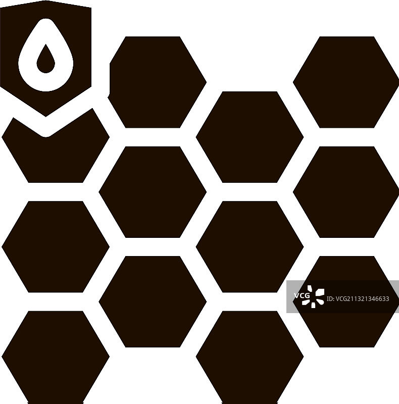 防水性能材料线条图标图片素材