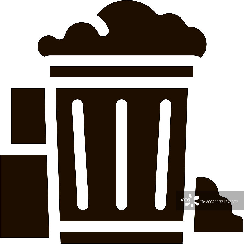 垃圾桶图标图片素材