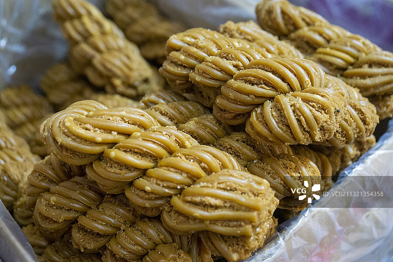 天津三绝十八街麻花图片素材