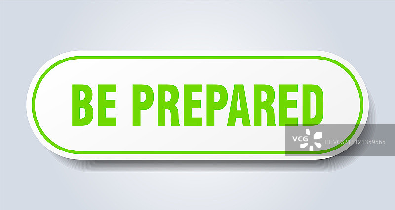 准备好的圆形隔离白色按钮图片素材