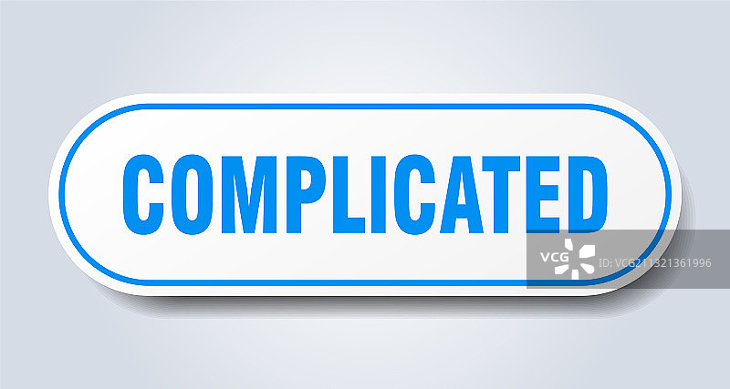 白色背景上的复杂圆形按钮图片素材