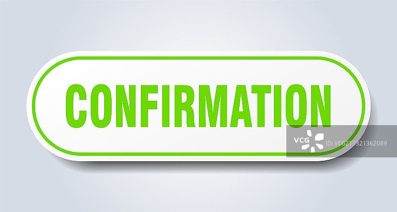 确认标志圆形隔离按钮白色图片素材