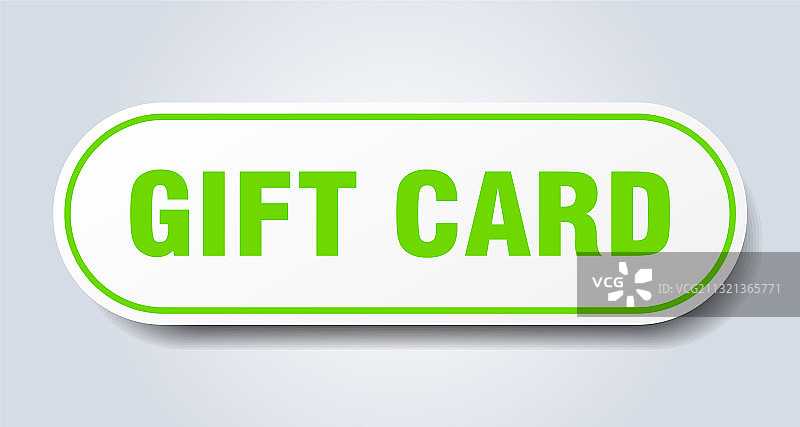 白色圆形礼品卡图标图片素材