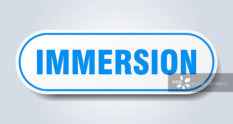 白色圆形浸入式标志按钮图片素材