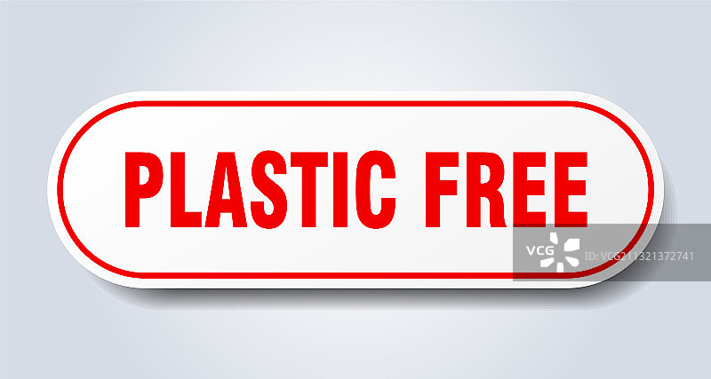 白色无塑料圆形隔离按钮图片素材