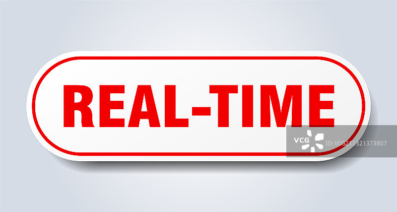 白色圆形实时标志按钮图片素材