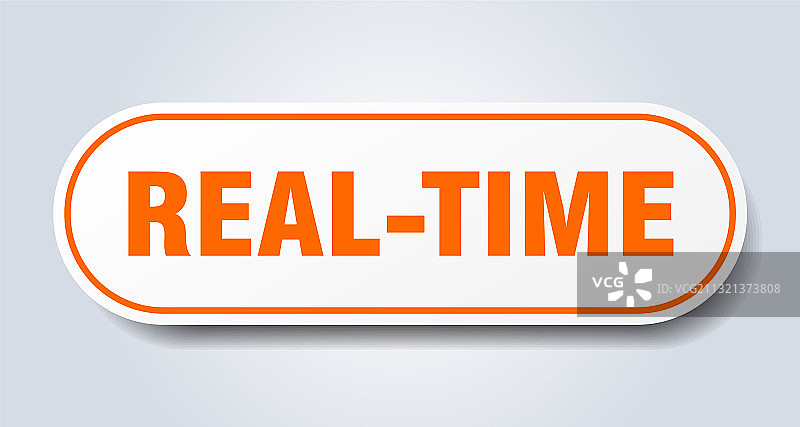 白色圆形实时标志按钮图片素材