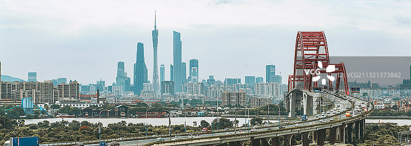 广州 新光大桥 景观图片素材