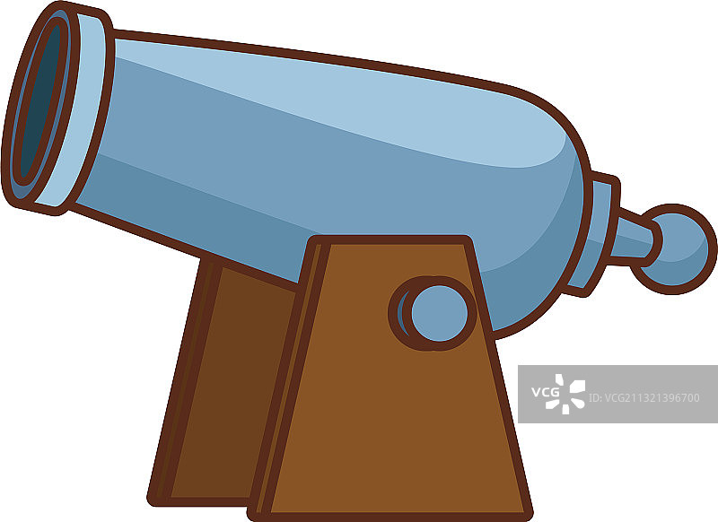 仿古火炮武器孤立图标图片素材