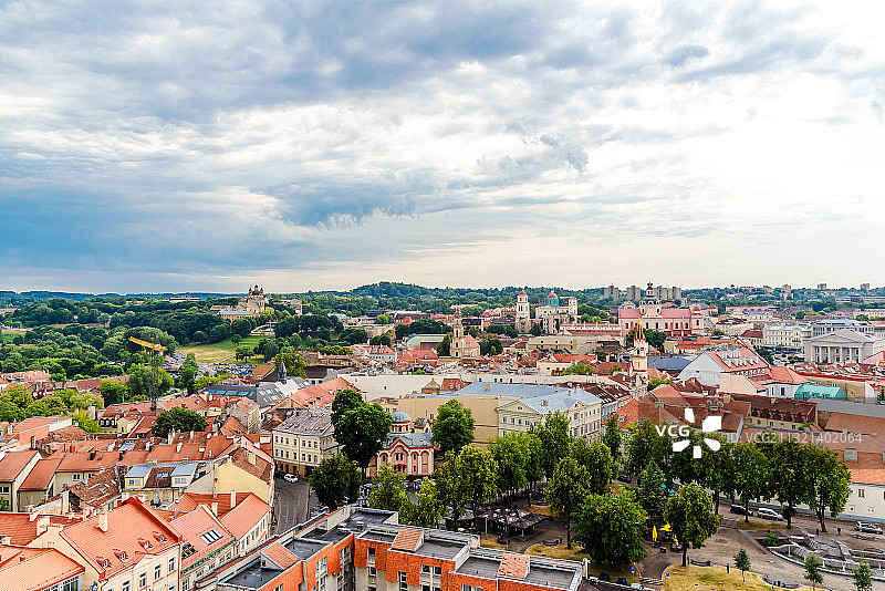 立陶宛维尔纽斯城市风光图片素材