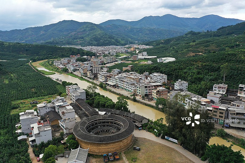 福建平和绳武楼、阙宁楼图片素材