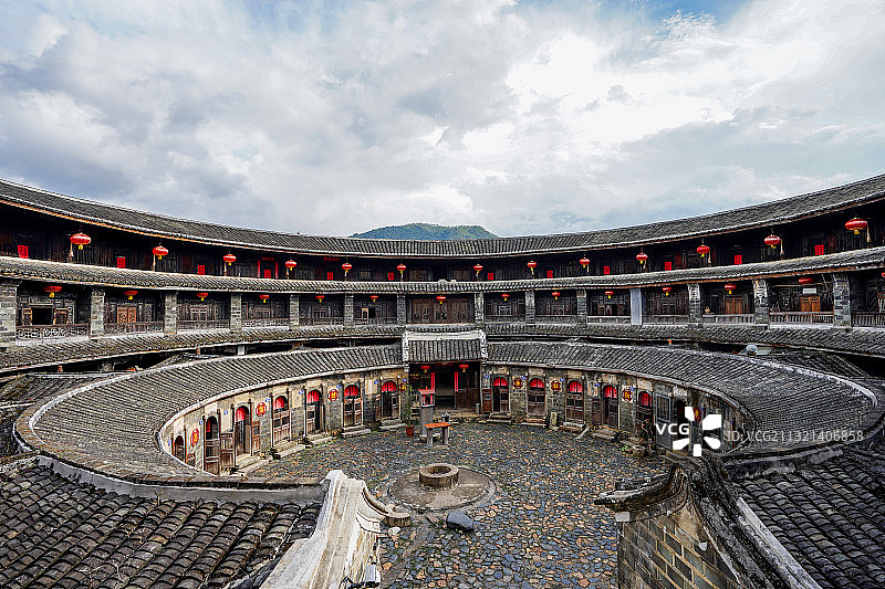 福建平和绳武楼、阙宁楼图片素材