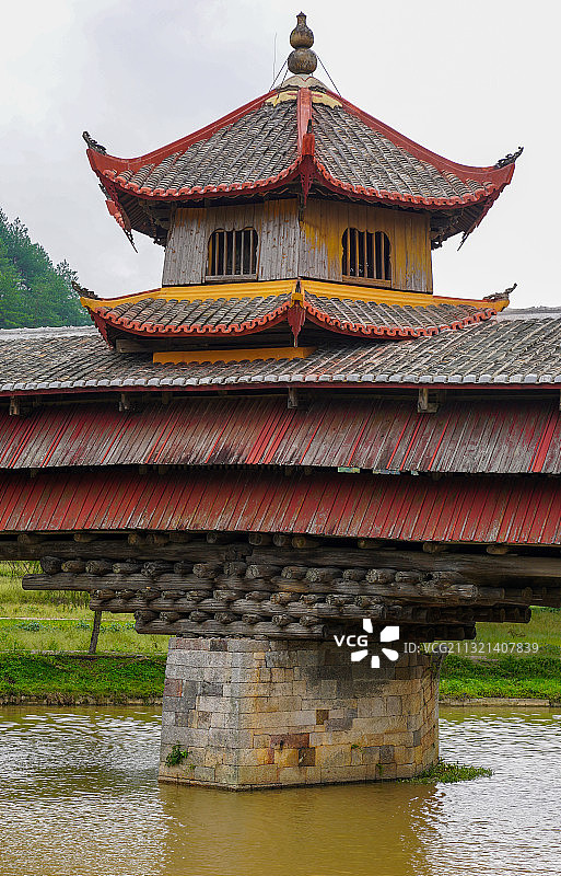 福建古廊桥图片素材
