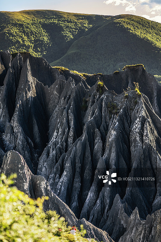 川西墨石公园四川西部高原自然风光图片素材