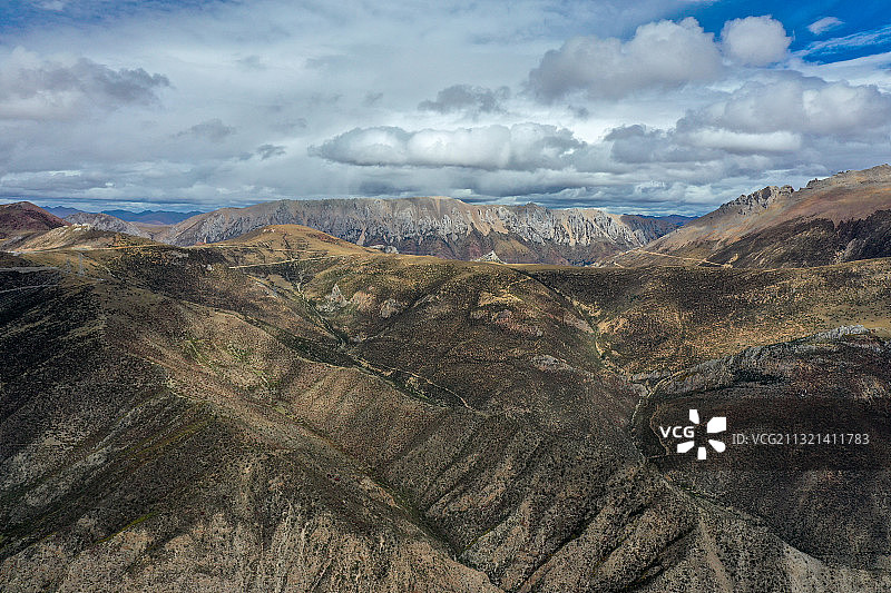 川藏线最高垭口东达山图片素材