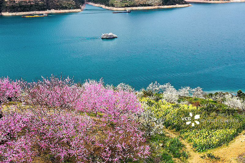 巫峡春色图片素材