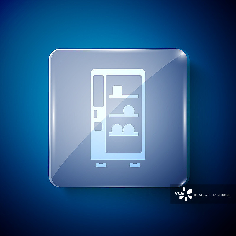 白色自动售货机食品和饮料图片素材