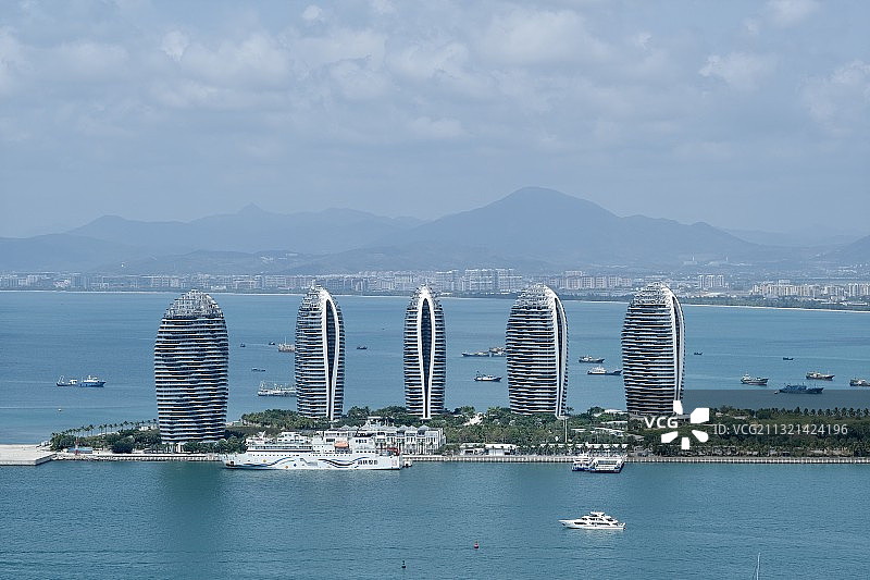 三亚凤凰岛国际邮轮港图片素材