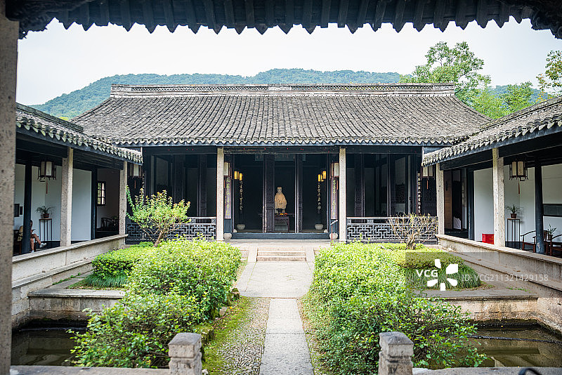 绍兴兰亭景区图片素材