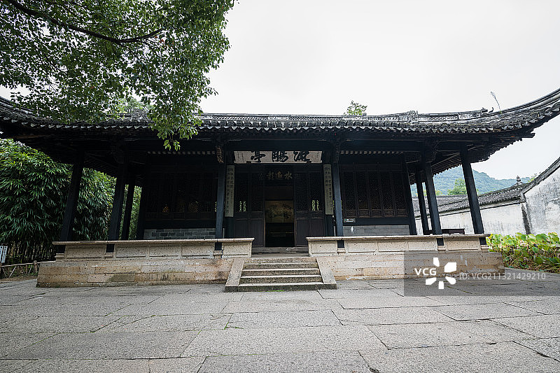 绍兴兰亭景区图片素材