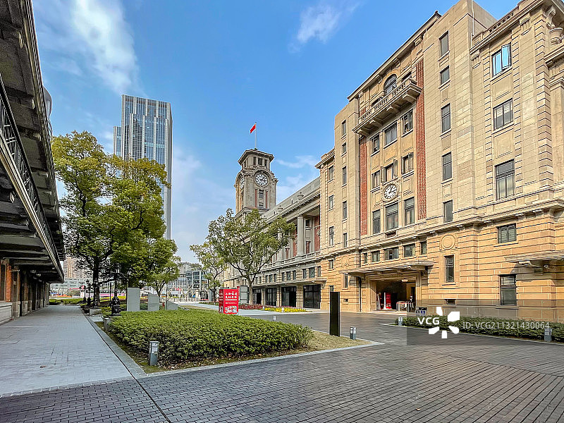 上海南京西路历史博物图片素材